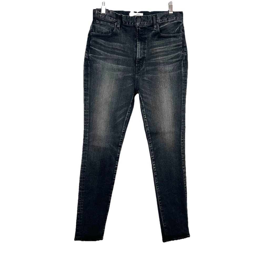 Moussy Vintage Howa faded Women's Black Denim skinny Jeans size 29 high rise